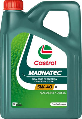 Castrol MAGNATEC 5W-40 C3 Fully Synthetic Engine Oil 4L - tradevehicleparts.co.uk