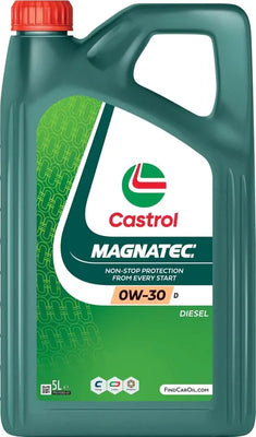 Castrol MAGNATEC 0W-30 D Fully Synthetic Engine Oil 5L - tradevehicleparts.co.uk