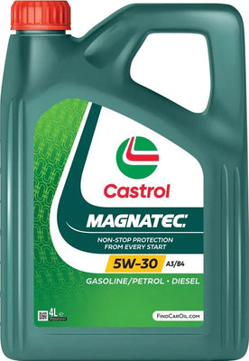 Castrol MAGNATEC 5W-30 A3/B4 Fully Synthetic Engine Oil 4L - tradevehicleparts.co.uk