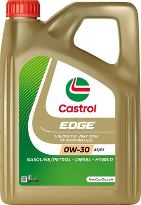 Castrol EDGE 0W-30 A5/B5 Fully Synthetic Engine Oil 4L - tradevehicleparts.co.uk
