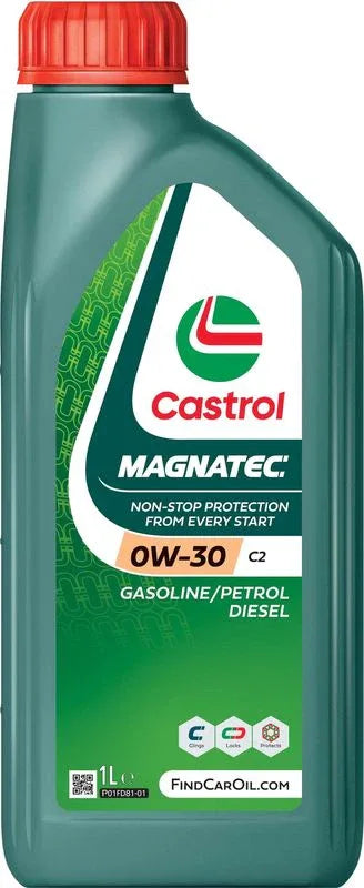 Castrol MAGNATEC 0W-30 C2 Fully Synthetic Engine Oil 1L - image 2