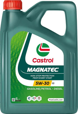 Castrol MAGNATEC 5W-30 C2 Fully Synthetic Engine Oil 4L - tradevehicleparts.co.uk