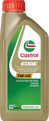 Castrol EDGE 5W-40 Fully Synthetic Engine Oil 1L - tradevehicleparts.co.uk