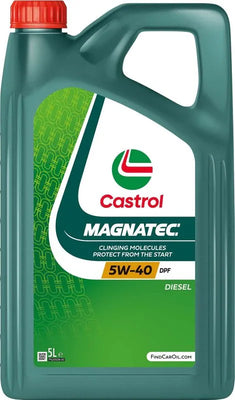 Castrol MAGNATEC 5W-40 DPF Fully Synthetic Engine Oil 5L - tradevehicleparts.co.uk