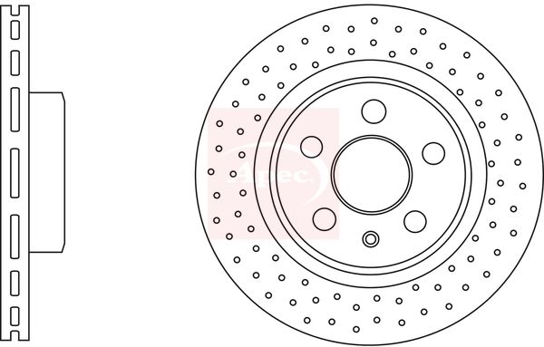 Apec Brake Disc DSK3194 - image 2