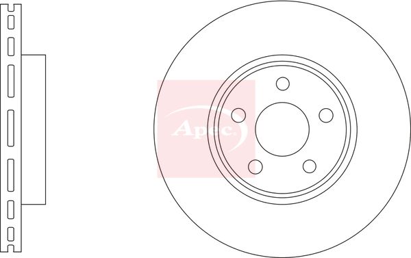 Apec Brake Disc DSK3317 - image 2