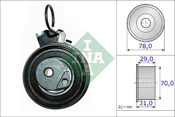 INA Timing Belt Tensioner 531053210 - image 2
