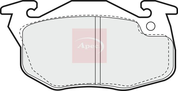 Apec Brake Pads Set PAD920 - image 2