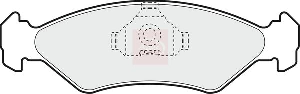 Apec Brake Pads Set PAD959 - image 2