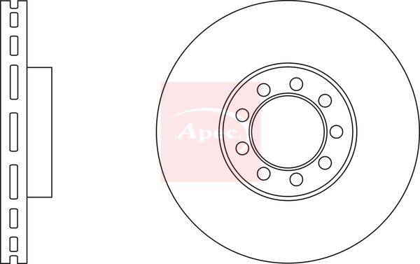 Apec Brake Disc DSK4097 - image 2