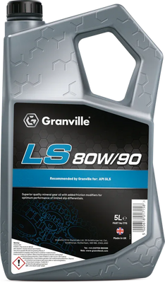 Granville Ls80W90 Mineral Gear Oil 5L 1715A - tradevehicleparts.co.uk