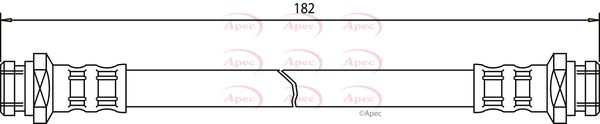 Apec Brake Hose HOS3472 - image 2