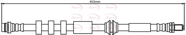 Apec Brake Hose HOS4154 - image 2