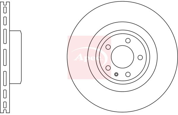 Apec Brake Disc DSK2541 - image 2