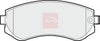 Apec Brake Pads Set PAD1147 thumbnail