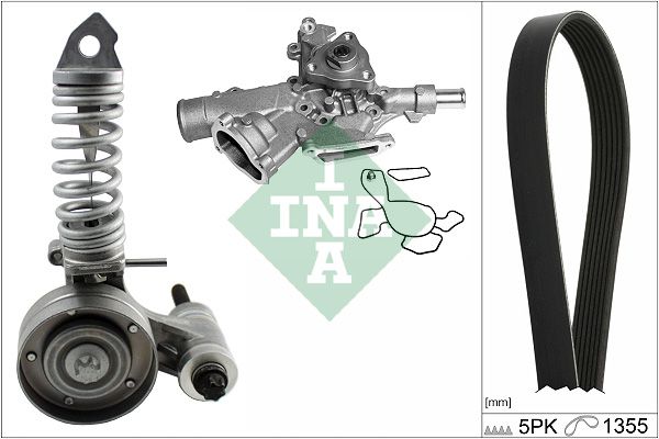 INA Drive Belt Kit 529029730 - image 2