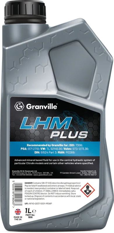 Granville Fluids Lhm Plus 1L 1806A - image 2