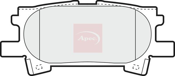 Apec Brake Pads Set PAD1345 - image 2