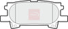 Apec Brake Pads Set PAD1345 thumbnail
