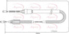 Apec Handbrake Cable CAB1363 thumbnail