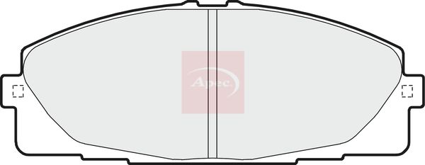 Apec Brake Pads Set PAD1624 - image 2