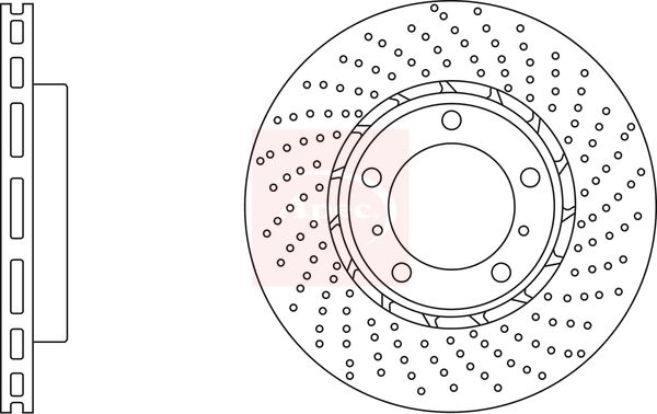 Apec Brake Disc DSK3126 - image 2