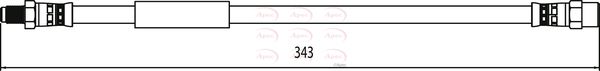 Apec Brake Hose HOS3956 - image 2
