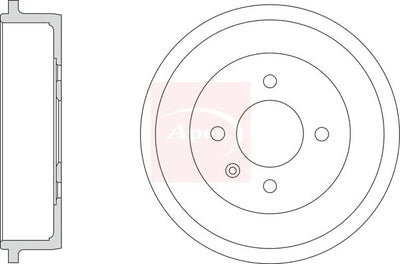 Apec Brake Drum DRM9216