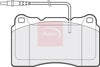 Apec Brake Pads Set PAD1241 thumbnail