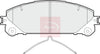 Apec Brake Pads Set PAD1853 thumbnail