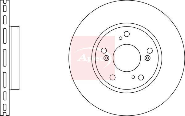 Apec Brake Disc DSK2432 - image 2
