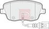 Apec Brake Pads Set PAD1252 thumbnail
