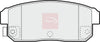 Apec Brake Pads Set PAD1369 thumbnail