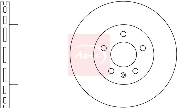 Apec Brake Disc DSK2660 - image 2