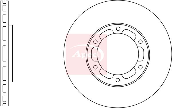 Apec Brake Disc DSK3134 - image 2