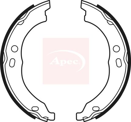 Apec Brake Shoes Set SHU721 - image 2
