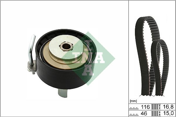 INA Timing Belt Kit 530076310 - image 2