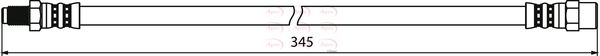Apec Brake Hose HOS3953 - image 2