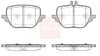 Apec Brake Pads Set PAD2457 thumbnail