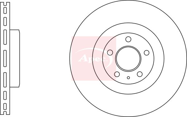 Apec Brake Disc DSK3242 - image 2