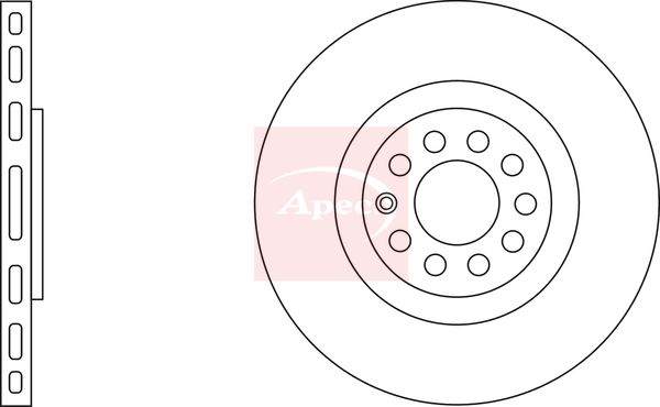 Apec Brake Disc DSK2031 - image 2