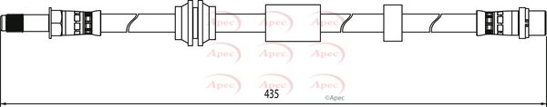 Apec Brake Hose HOS4105 - image 2