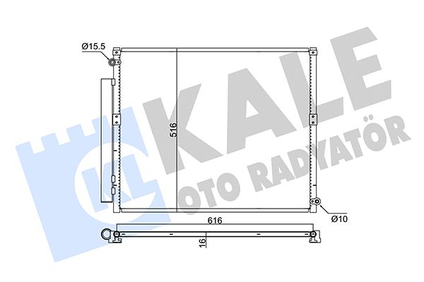 NRF Air Conditioning Condenser 350680 - image 2