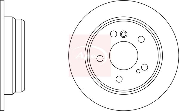 Apec Brake Disc DSK558 - image 2