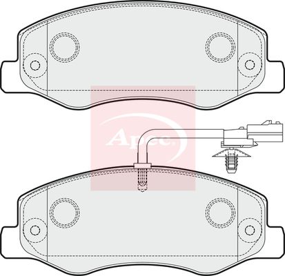 Apec Brake Pads Set PAD1783 - image 2