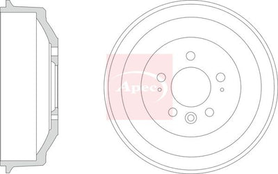 Apec Brake Drum DRM9207