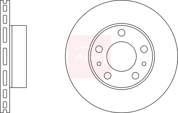 Apec Brake Disc DSK2479 - image 2