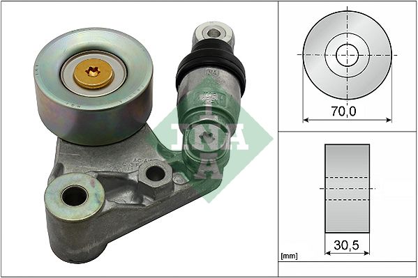 INA Drive Belt Tensioner Pulley 534062910 - image 2