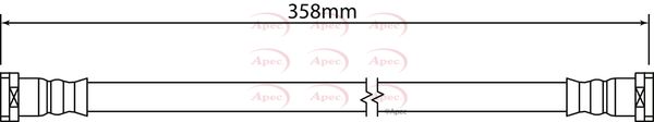 Apec Brake Hose HOS4239 - image 2
