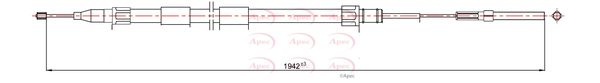 Apec Handbrake Cable CAB1210 - image 2